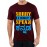 Mens Sorry Speak Kannada Graphic Printed T-shirt
