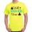 Men's Wine Will Yoga Graphic Printed T-shirt