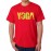 Men's Y For Yoga Graphic Printed T-shirt