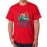 Men's Yoga A Superpowers Graphic Printed T-shirt