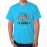 Men's Yoga And Dogs Graphic Printed T-shirt