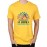 Men's Yoga And Dogs Graphic Printed T-shirt