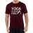 Men's Yoga Down Dog Graphic Printed T-shirt