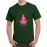 Men's Yoga Lotus Flower Graphic Printed T-shirt