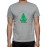 Men's Yoga Lotus Flower Graphic Printed T-shirt