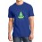 Men's Yoga Lotus Flower Graphic Printed T-shirt