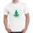 Men's Yoga Lotus Flower Graphic Printed T-shirt