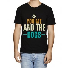 You Me And The Dogs Graphic Printed T-shirt