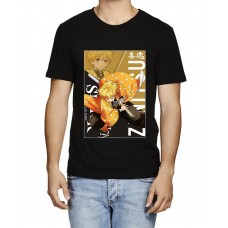 Zenitsu Demon Slayer Graphic Printed T-shirt