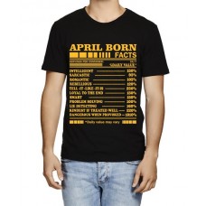 April Birthday Graphic Printed T-shirt