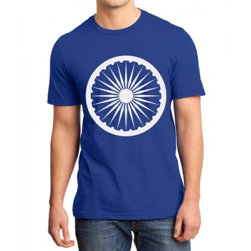 Ashok Chakra Graphic Printed T-shirt