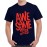 Awesome Never Give Up Graphic Printed T-shirt