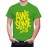 Awesome Never Give Up Graphic Printed T-shirt