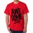 Awesome Never Give Up Graphic Printed T-shirt