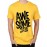 Awesome Never Give Up Graphic Printed T-shirt