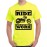Men's Cotton Graphic Printed Half Sleeve T-Shirt - Born To Ride