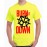 WWE Seth Rollins Burn It Down Graphic Printed T-shirt