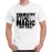 Chemistry It's Like Magic But Real Graphic Printed T-shirt