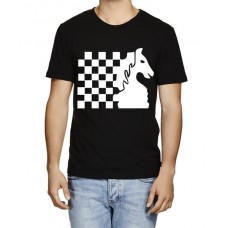 Chess Knight Graphic Printed T-shirt