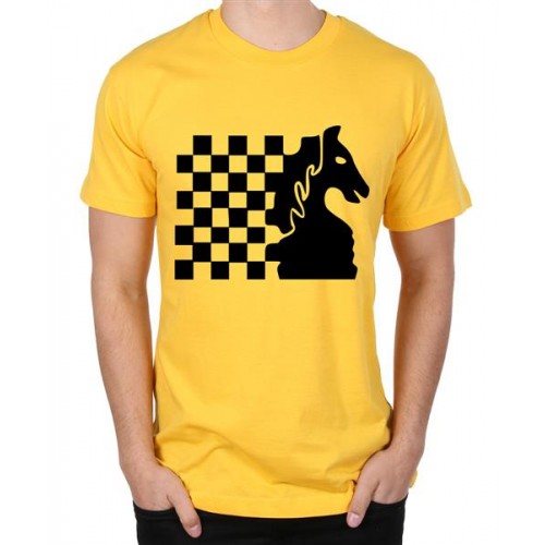 Chess Knight Graphic Printed T-shirt