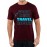 Work Save Travel Repeat Graphic Printed T-shirt