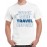 Work Save Travel Repeat Graphic Printed T-shirt