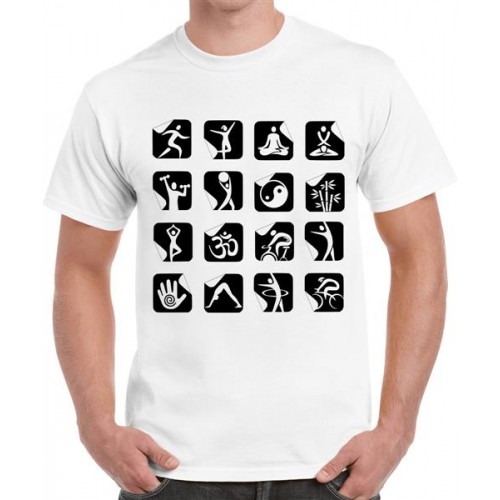 Yoga Graphic Printed T-shirt