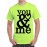 You And Me Love Graphic Printed T-shirt