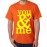 You And Me Love Graphic Printed T-shirt