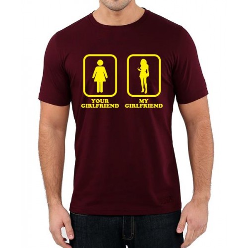 Your Girlfriend My Girlfriend Graphic Printed T-shirt