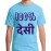 100% Desi Graphic Printed T-shirt