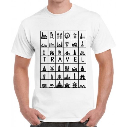 World Traveler Graphic Printed T-shirt