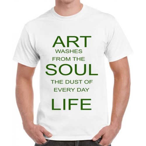 Art Washes From The Soul The Dust Of Every Day Life Graphic Printed T-shirt