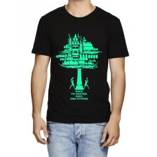 Back To Nature Save The Future Graphic Printed T-shirt