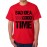 Bad Idea Means Good Time Graphic Printed T-shirt