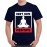 Men's Round Neck Cotton Half Sleeved T-Shirt With Printed Graphics - Do not Hate Meditate