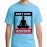 Men's Round Neck Cotton Half Sleeved T-Shirt With Printed Graphics - Do not Hate Meditate