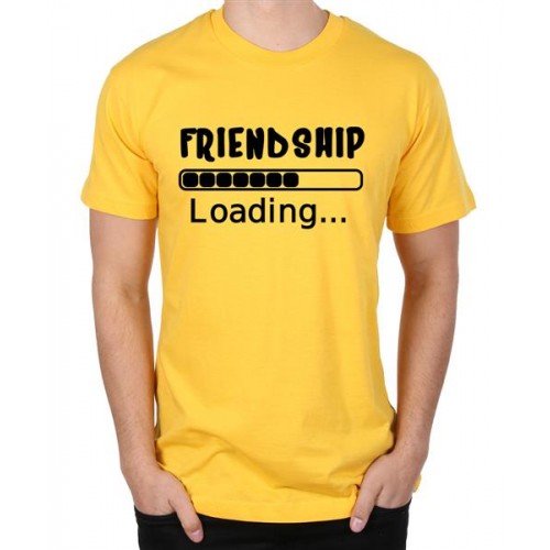 Friendship Loading Graphic Printed T-shirt