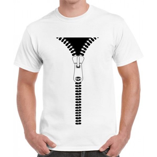 Zip Graphic Printed T-shirt