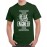 Men's Round Neck Cotton Half Sleeved T-Shirt With Printed Graphics - I Relax Engineer
