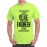 Men's Round Neck Cotton Half Sleeved T-Shirt With Printed Graphics - I Relax Engineer