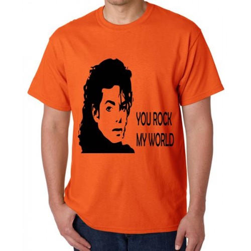 You Rock My World Graphic Printed T-shirt