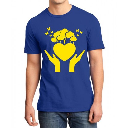 A Heart Nature Graphic Printed T-shirt