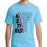 Never Stop The Ride Graphic Printed T-shirt