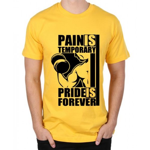 Pain Is Temporary Pride Is Forever Graphic Printed T-shirt