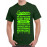 Men's Round Neck Cotton Half Sleeved T-Shirt With Printed Graphics - Questionable Engineer