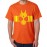 Men's Round Neck Cotton Half Sleeved T-Shirt With Printed Graphics - Rider Decade