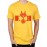 Men's Round Neck Cotton Half Sleeved T-Shirt With Printed Graphics - Rider Decade