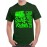 Men's Round Neck Cotton Half Sleeved T-Shirt With Printed Graphics - Surf Rider