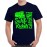 Men's Round Neck Cotton Half Sleeved T-Shirt With Printed Graphics - Surf Rider